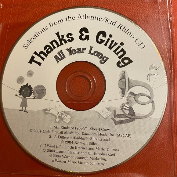 MARLO THOMAS BOOK WITH CD WITH SHERYL CROW, BILLY CRYSTAL, UNCLE KRACKER - Picture 4 of 9